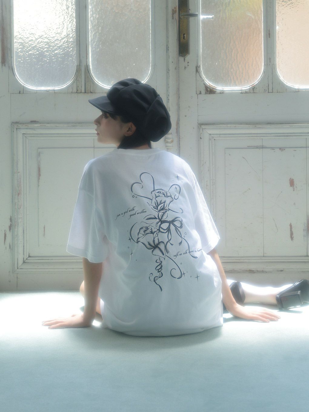 【BUBBLES】パウダーローズTEE