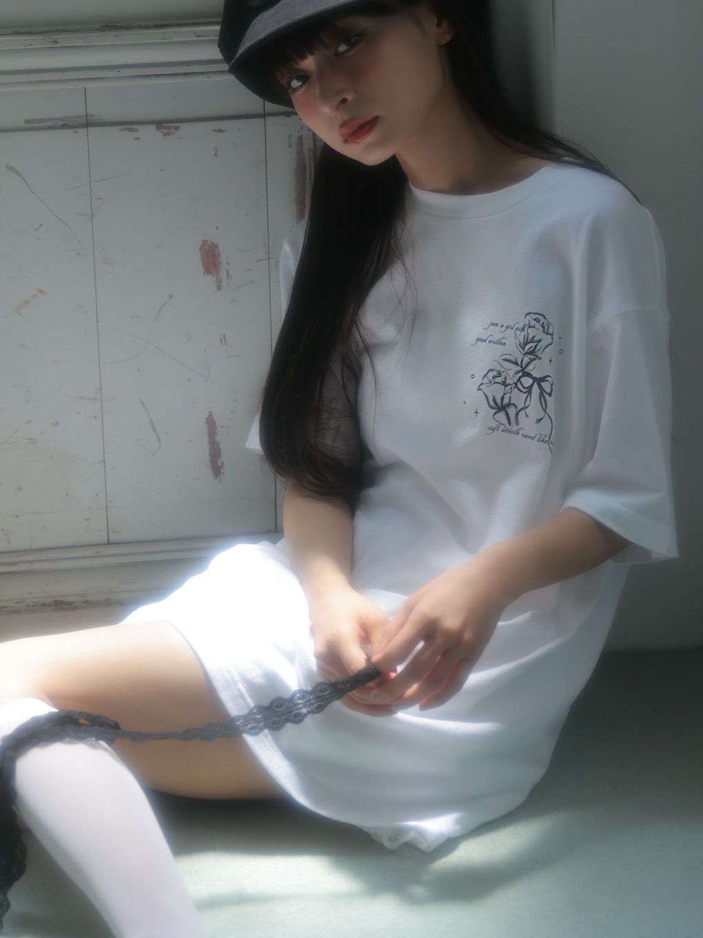 【BUBBLES】パウダーローズTEE