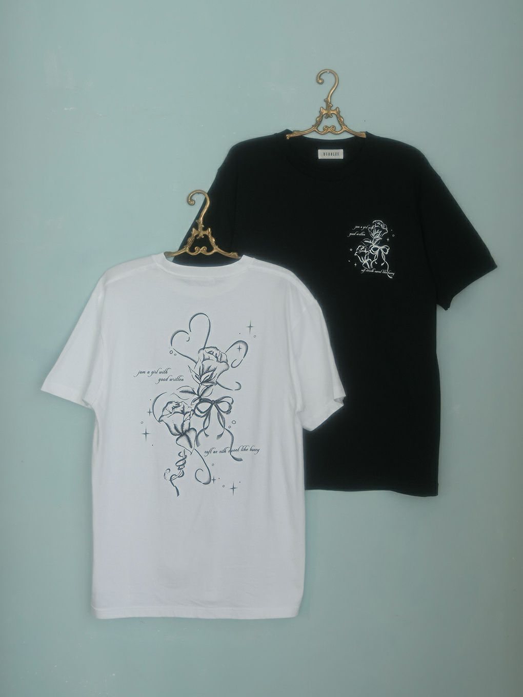 【BUBBLES】パウダーローズTEE