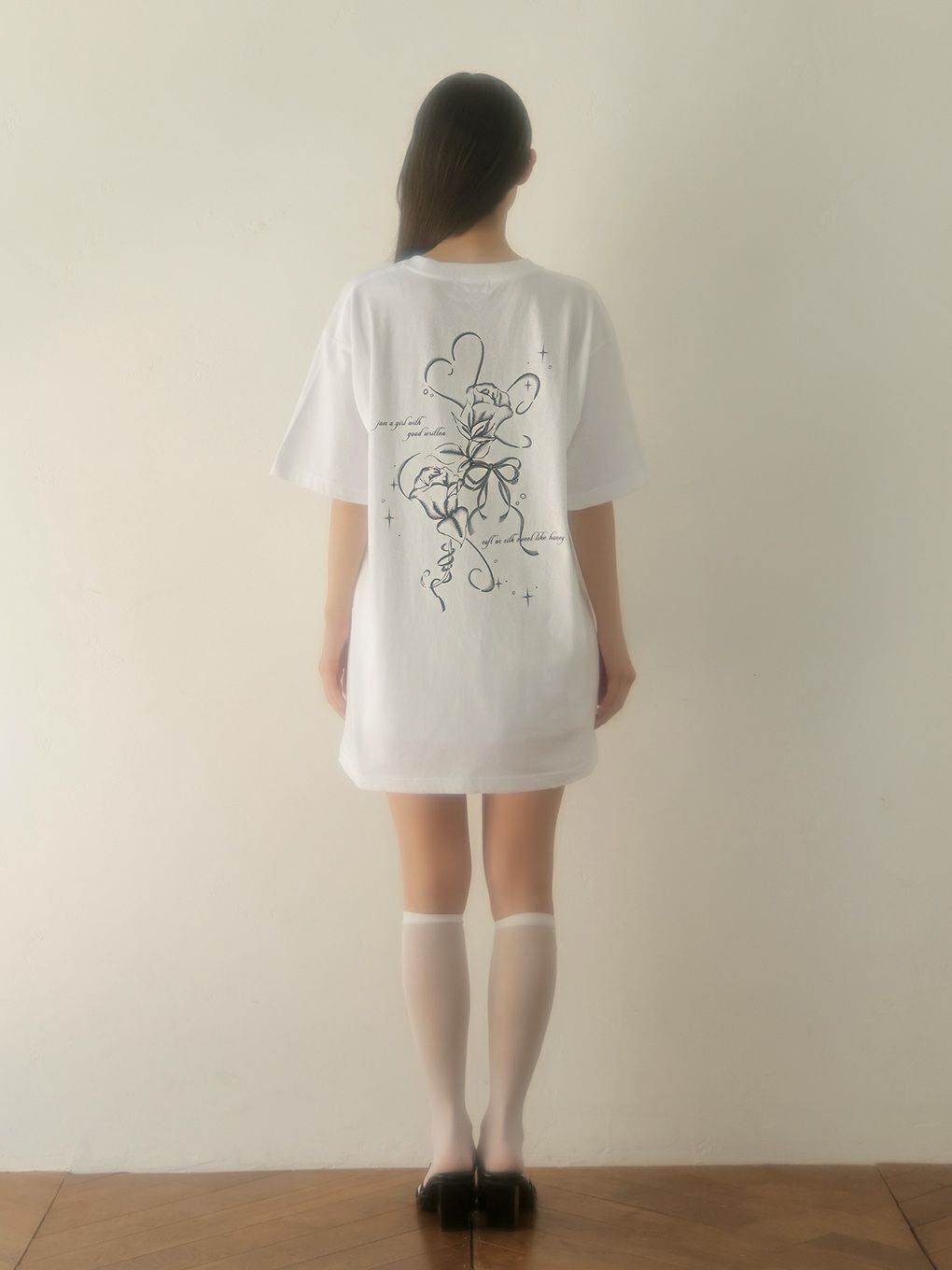 【BUBBLES】パウダーローズTEE