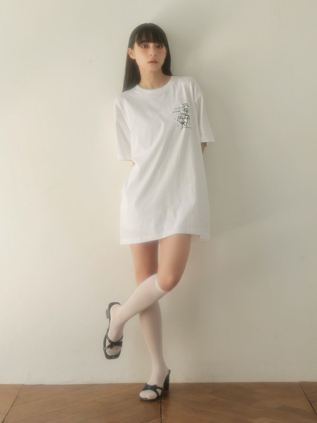 【BUBBLES】パウダーローズTEE