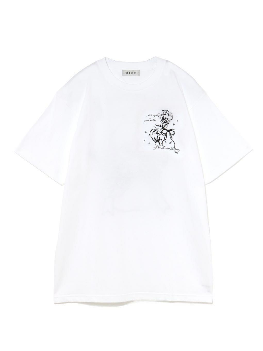 【BUBBLES】パウダーローズTEE