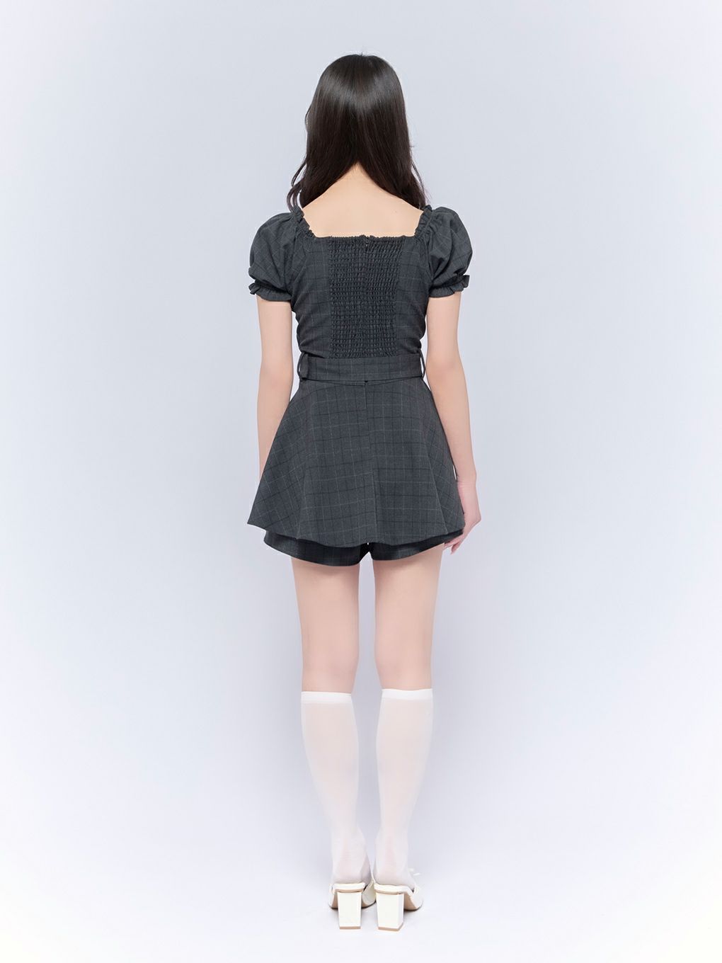 【BUBBLES】リボンペプラムセットアップ