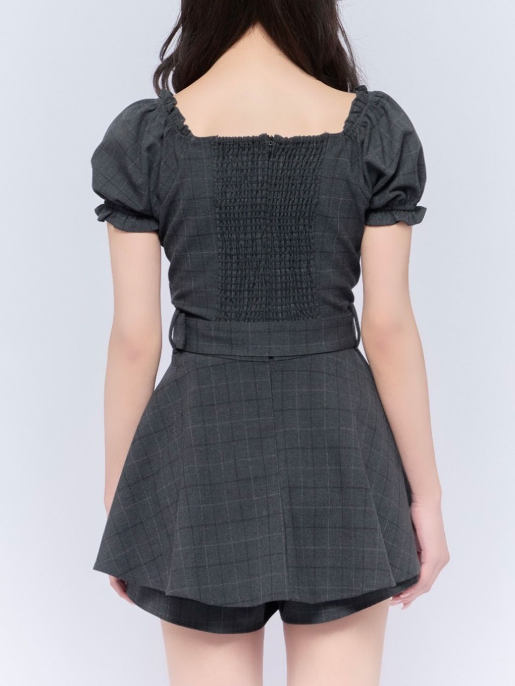 【BUBBLES】リボンペプラムセットアップ