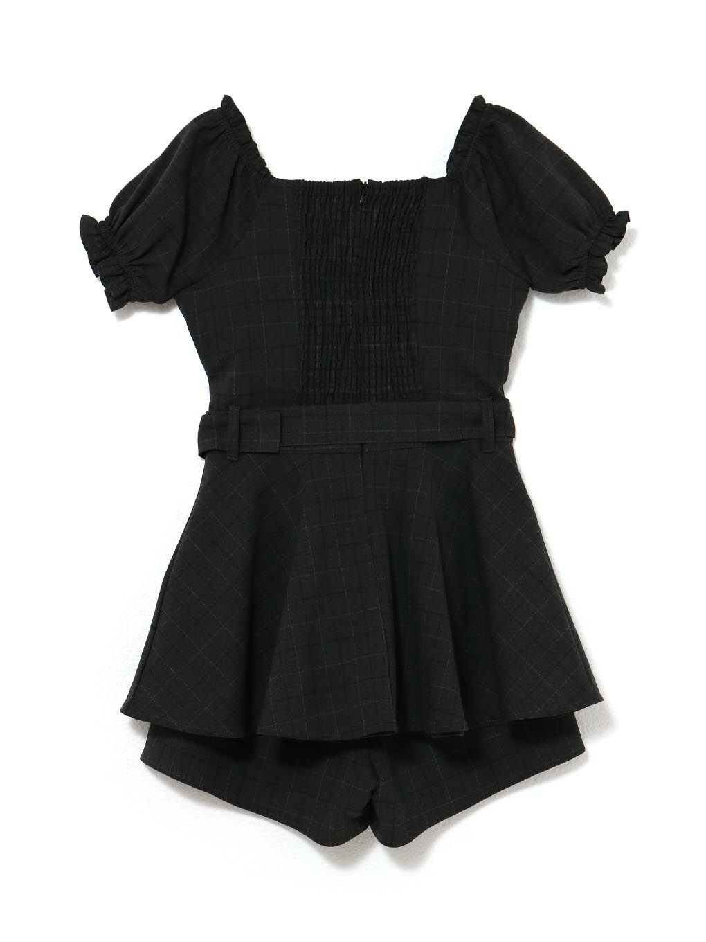 【BUBBLES】リボンペプラムセットアップ