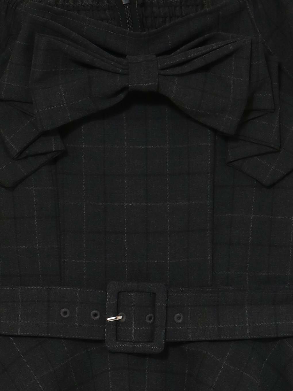 【BUBBLES】リボンペプラムセットアップ