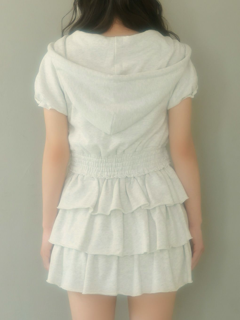 【BUBBLES】ティアードスウェットセットアップ