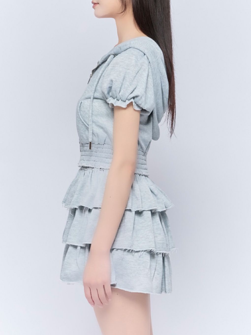 【BUBBLES】ティアードスウェットセットアップ