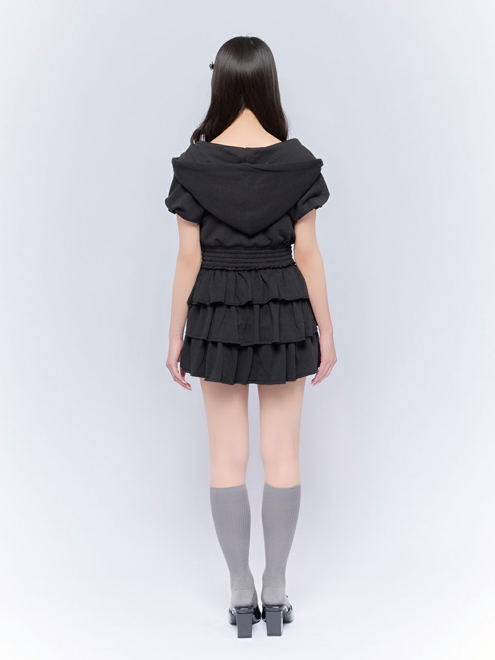 【BUBBLES】ティアードスウェットセットアップ