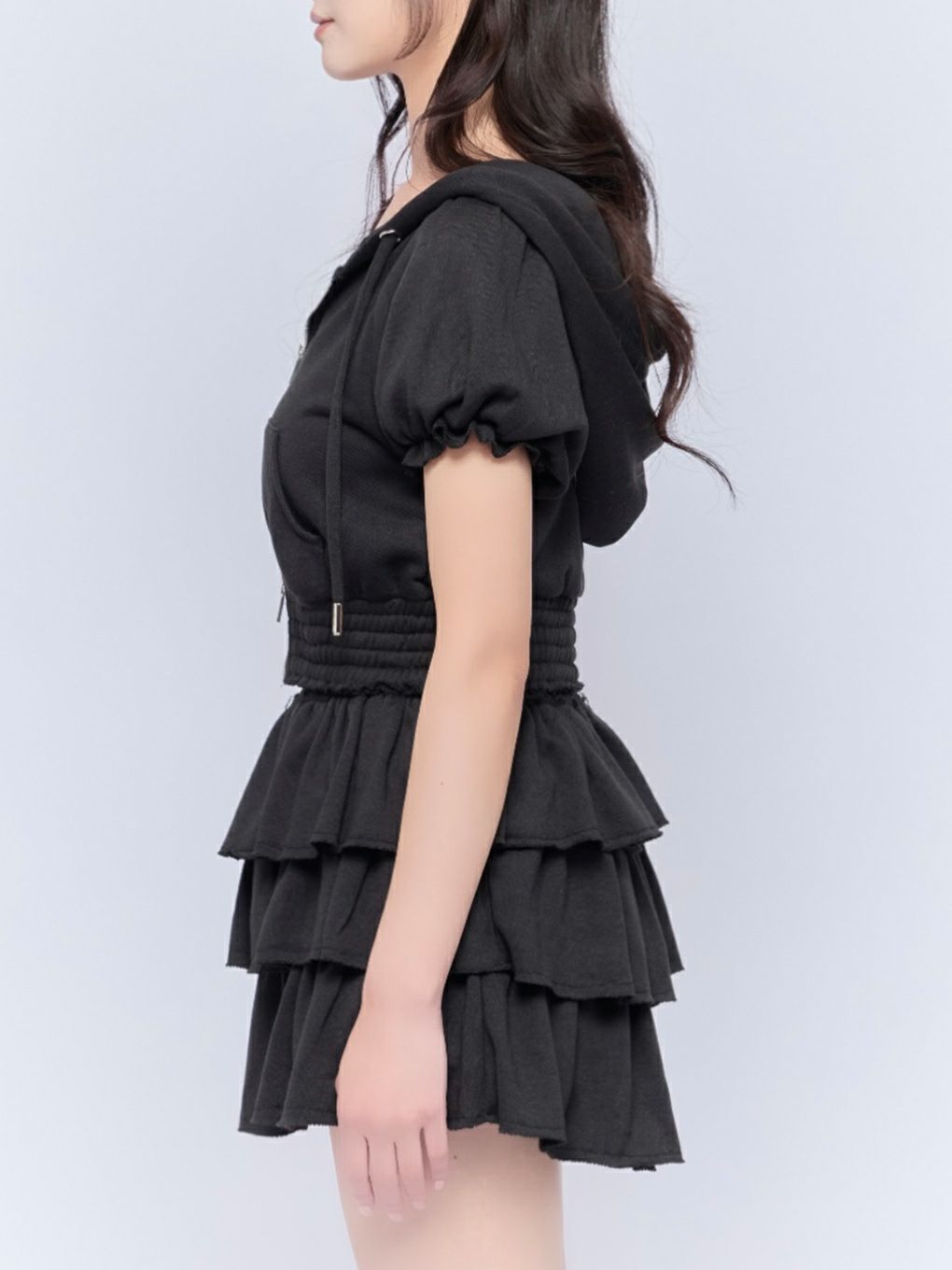 【BUBBLES】ティアードスウェットセットアップ