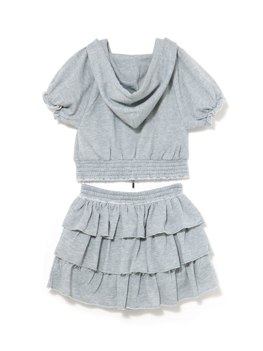 【BUBBLES】ティアードスウェットセットアップ