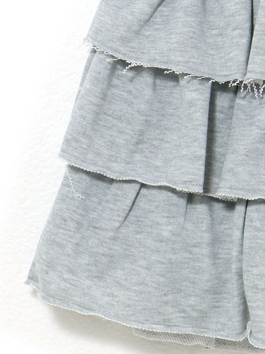 【BUBBLES】ティアードスウェットセットアップ