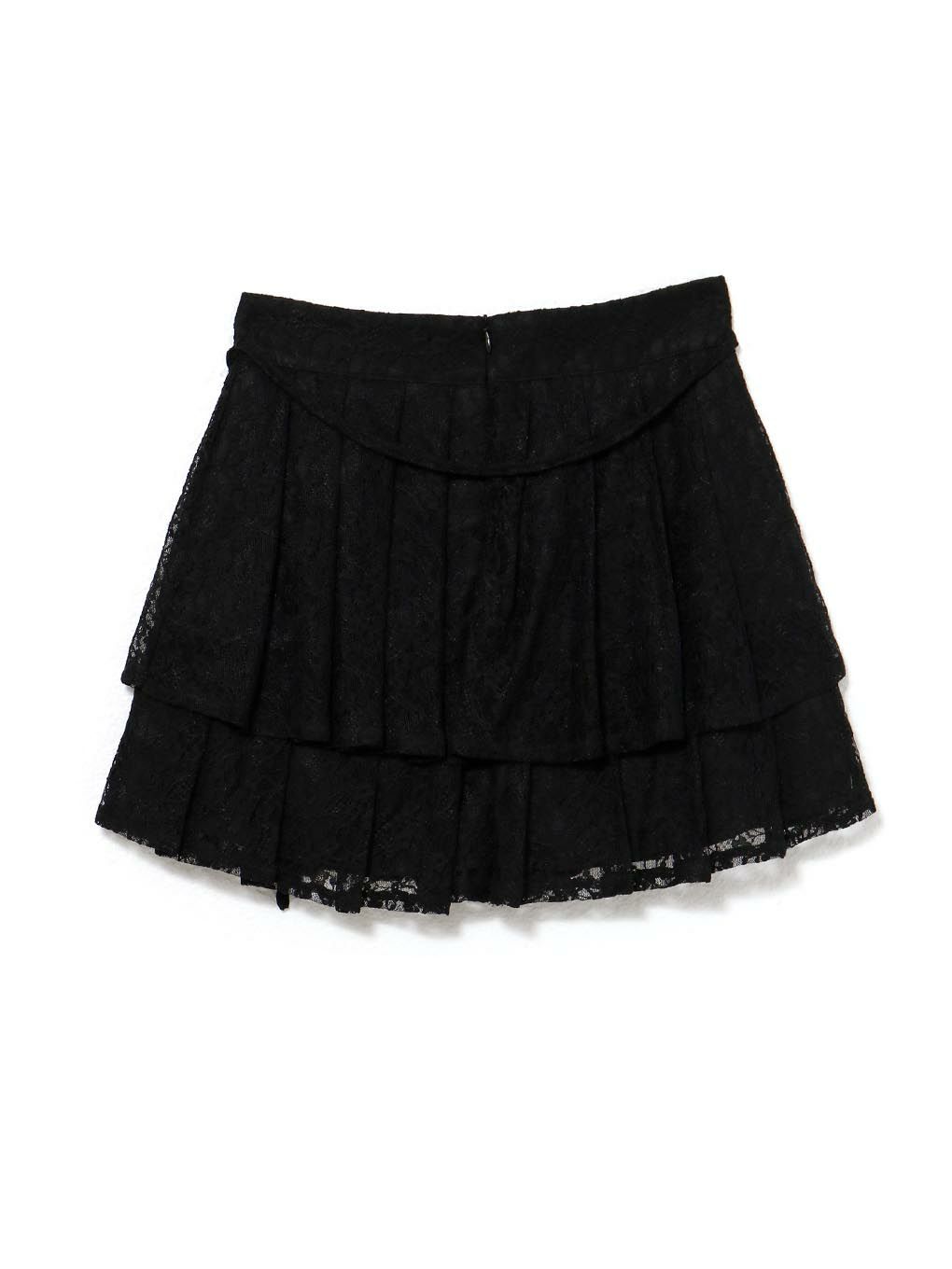 【BUBBLES】ティアードプリーツスカパン