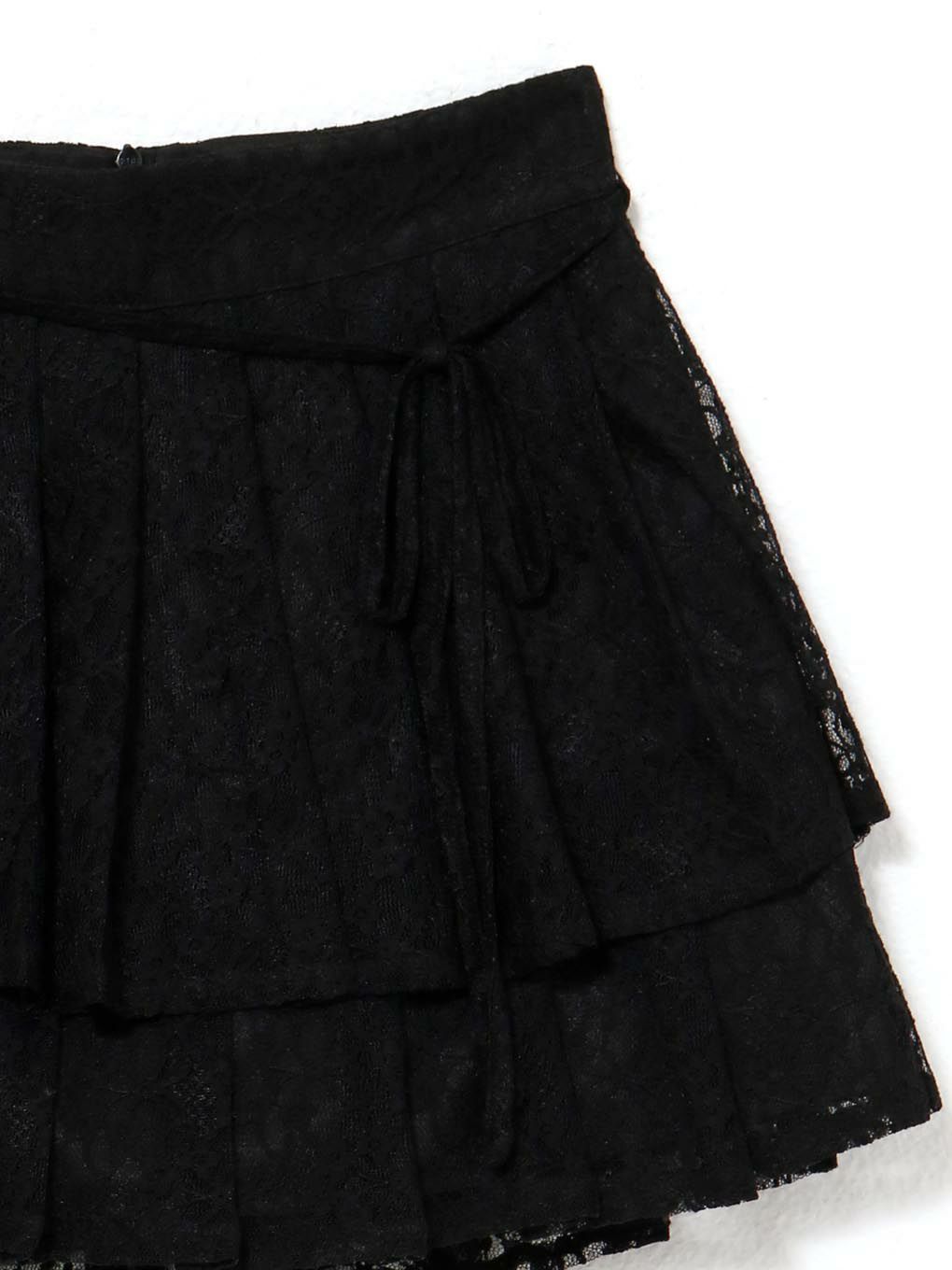 【BUBBLES】ティアードプリーツスカパン