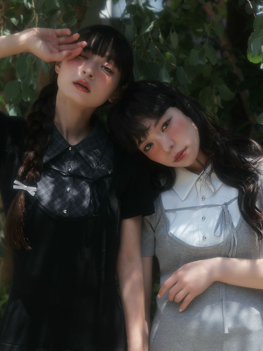 【BUBBLES】スクールガーリーリボンワンピース