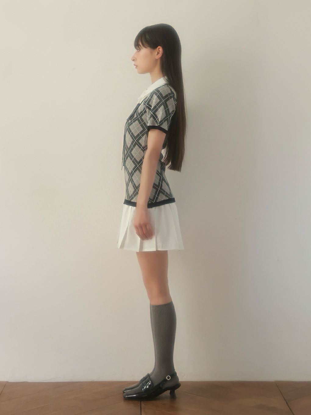 【BUBBLES】スクールガーリーリボンワンピース