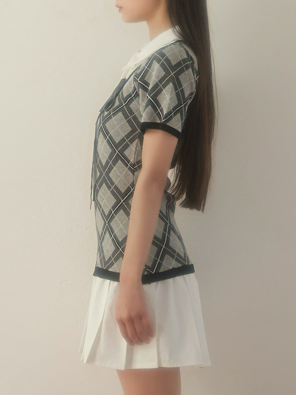 【BUBBLES】スクールガーリーリボンワンピース