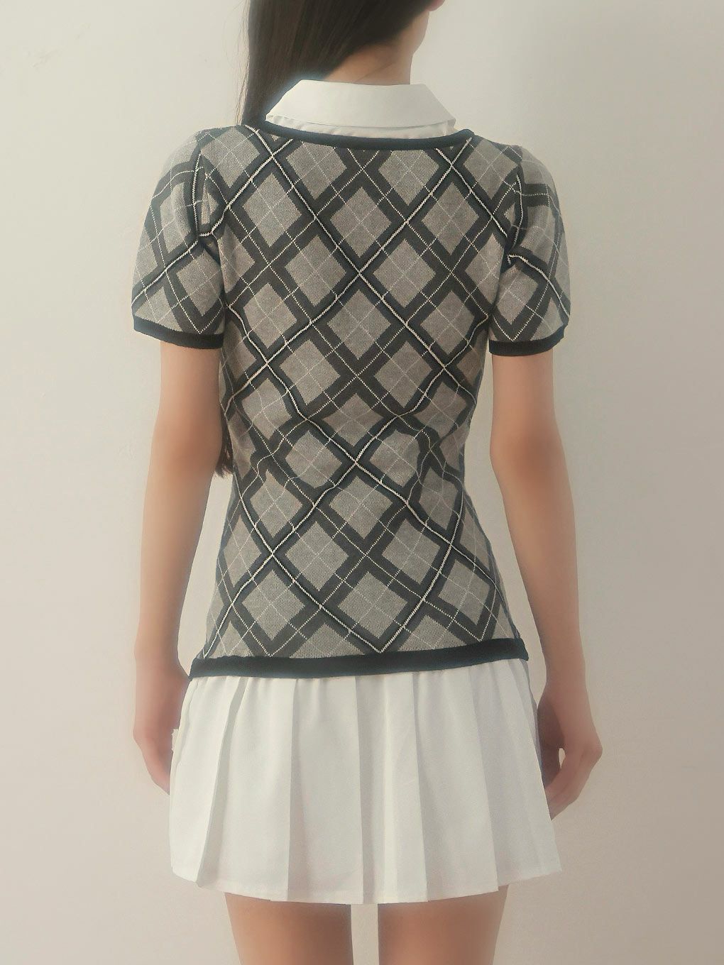 【BUBBLES】スクールガーリーリボンワンピース