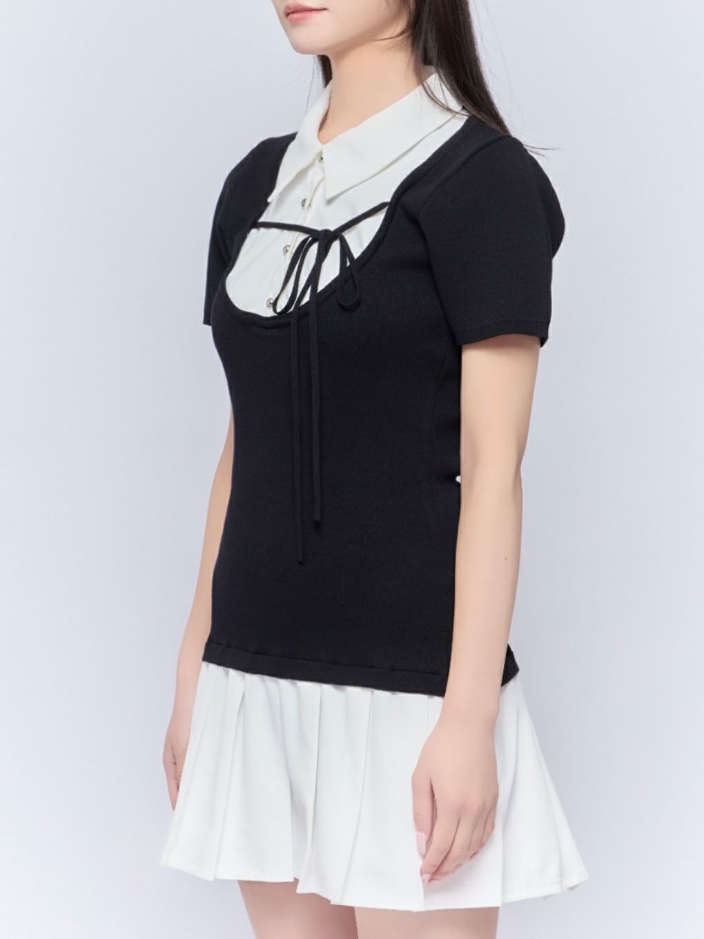 【BUBBLES】スクールガーリーリボンワンピース