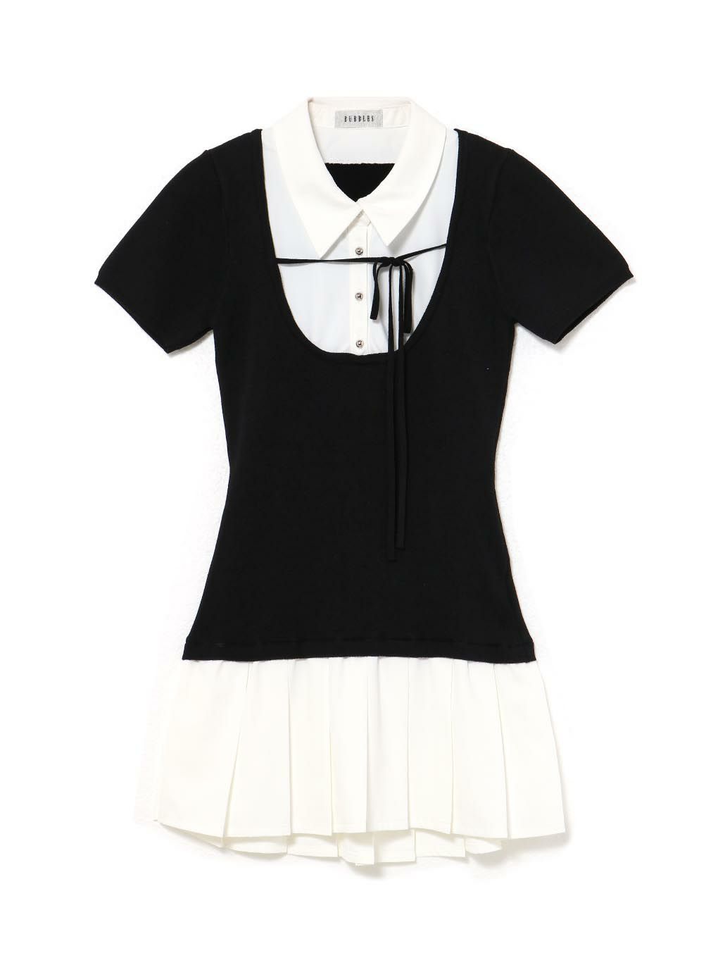 【BUBBLES】スクールガーリーリボンワンピース