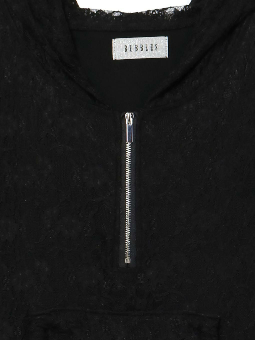 【BUBBLES】レースパーカーバルーンワンピース