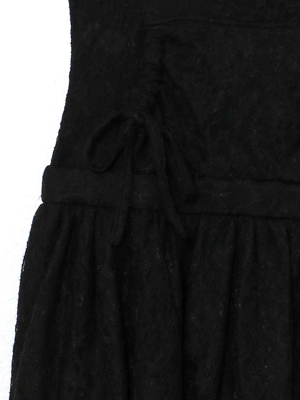 【BUBBLES】レースパーカーバルーンワンピース