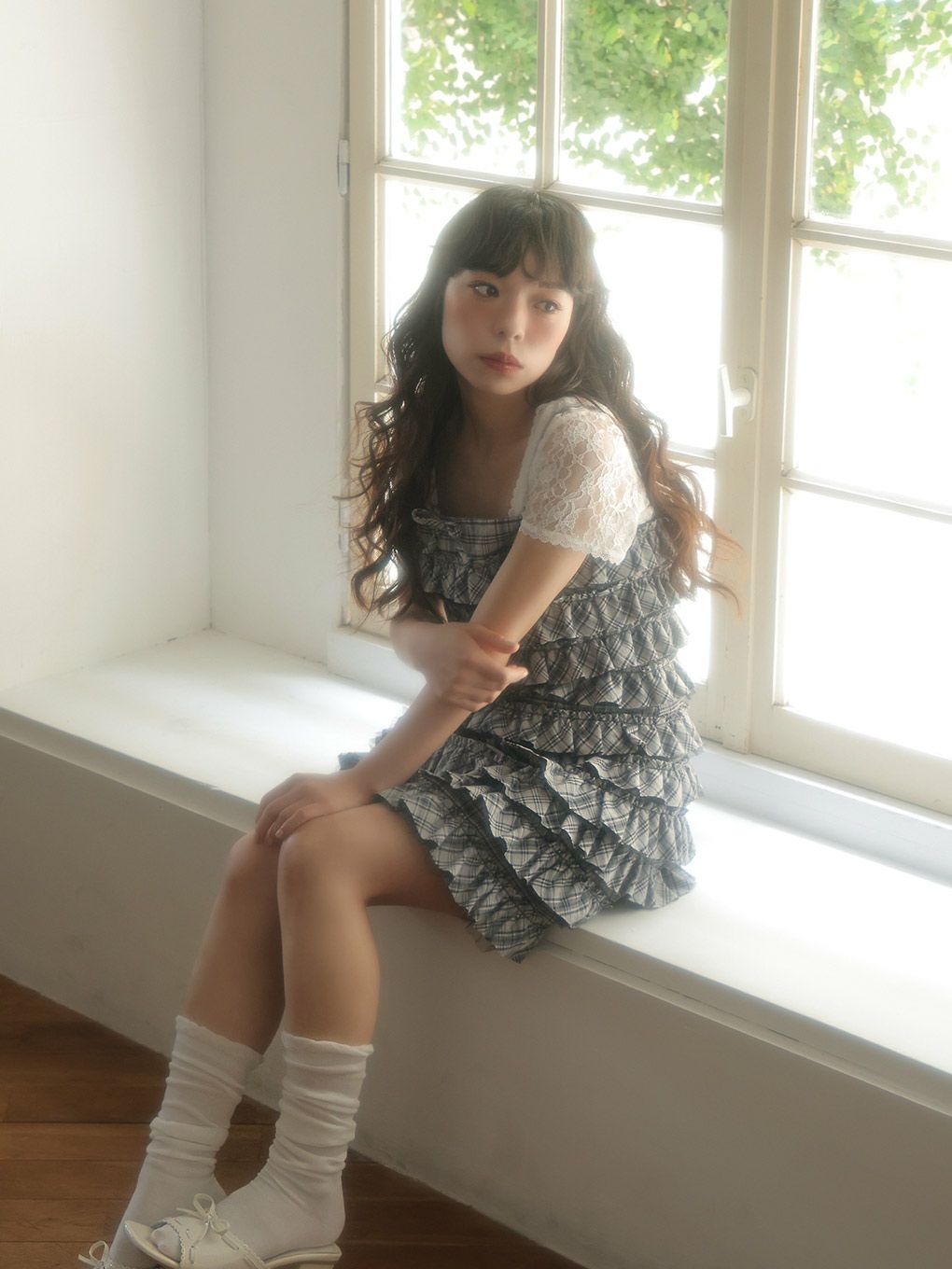 【BUBBLES】ミニフリルワンピース