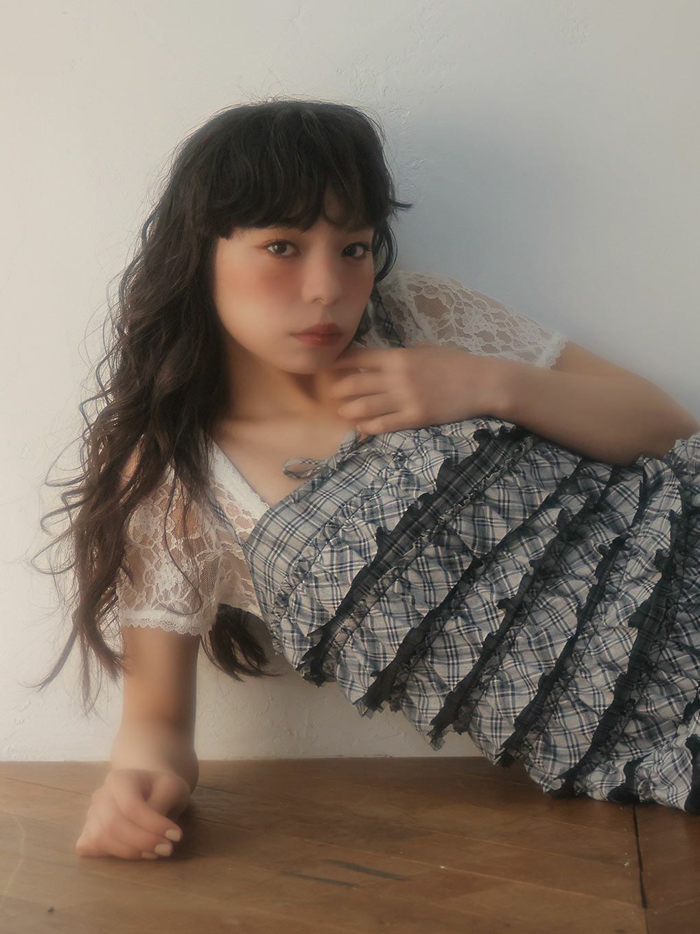 【BUBBLES】ミニフリルワンピース