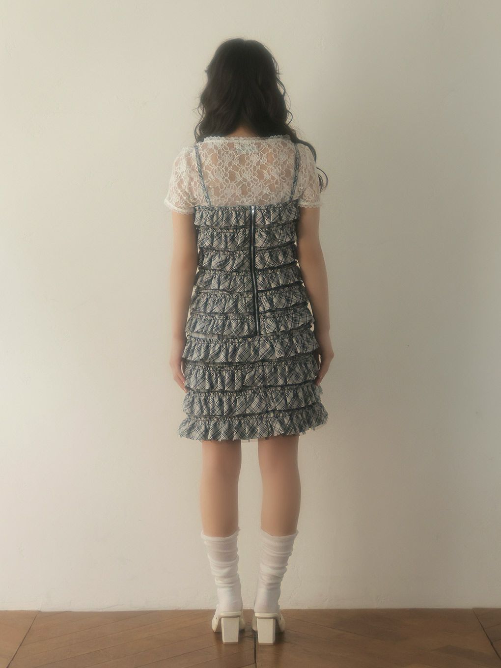 【BUBBLES】ミニフリルワンピース