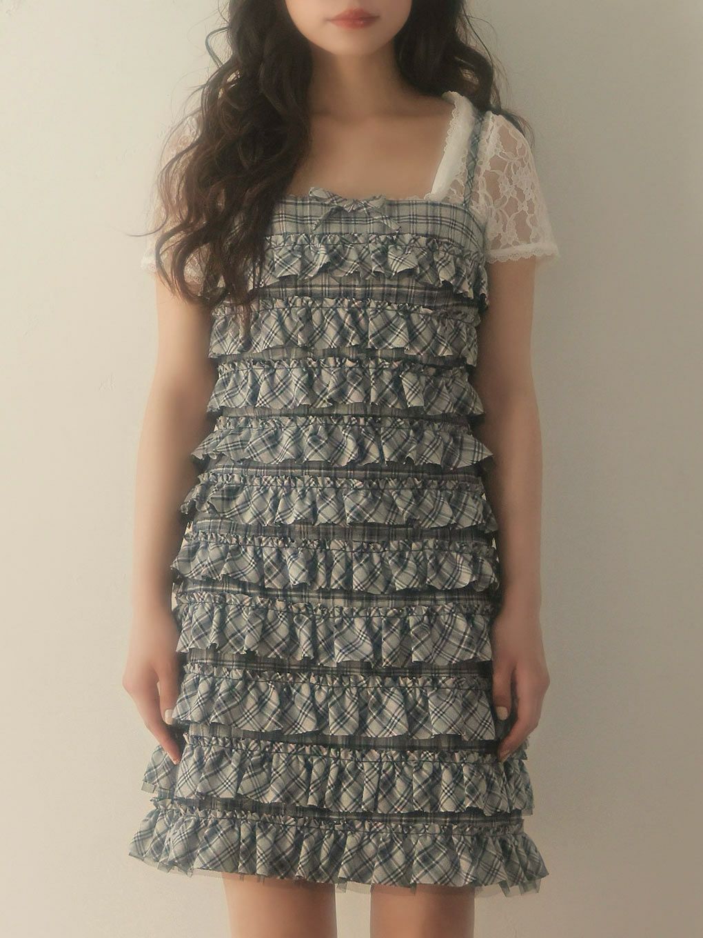 【BUBBLES】ミニフリルワンピース