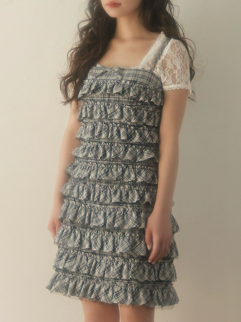 【BUBBLES】ミニフリルワンピース