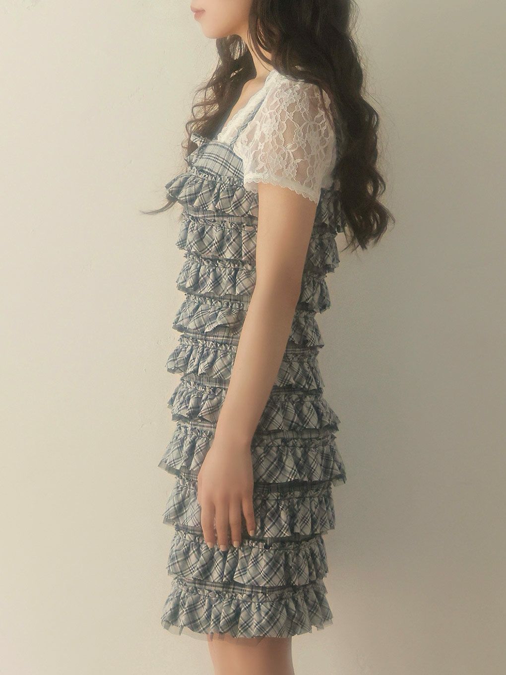 【BUBBLES】ミニフリルワンピース