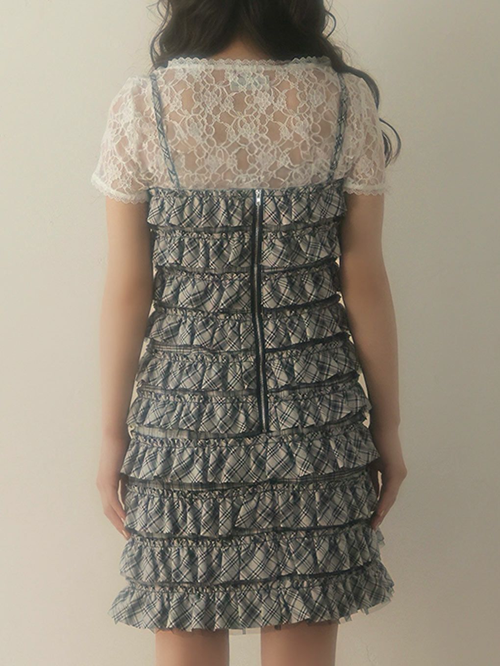 【BUBBLES】ミニフリルワンピース