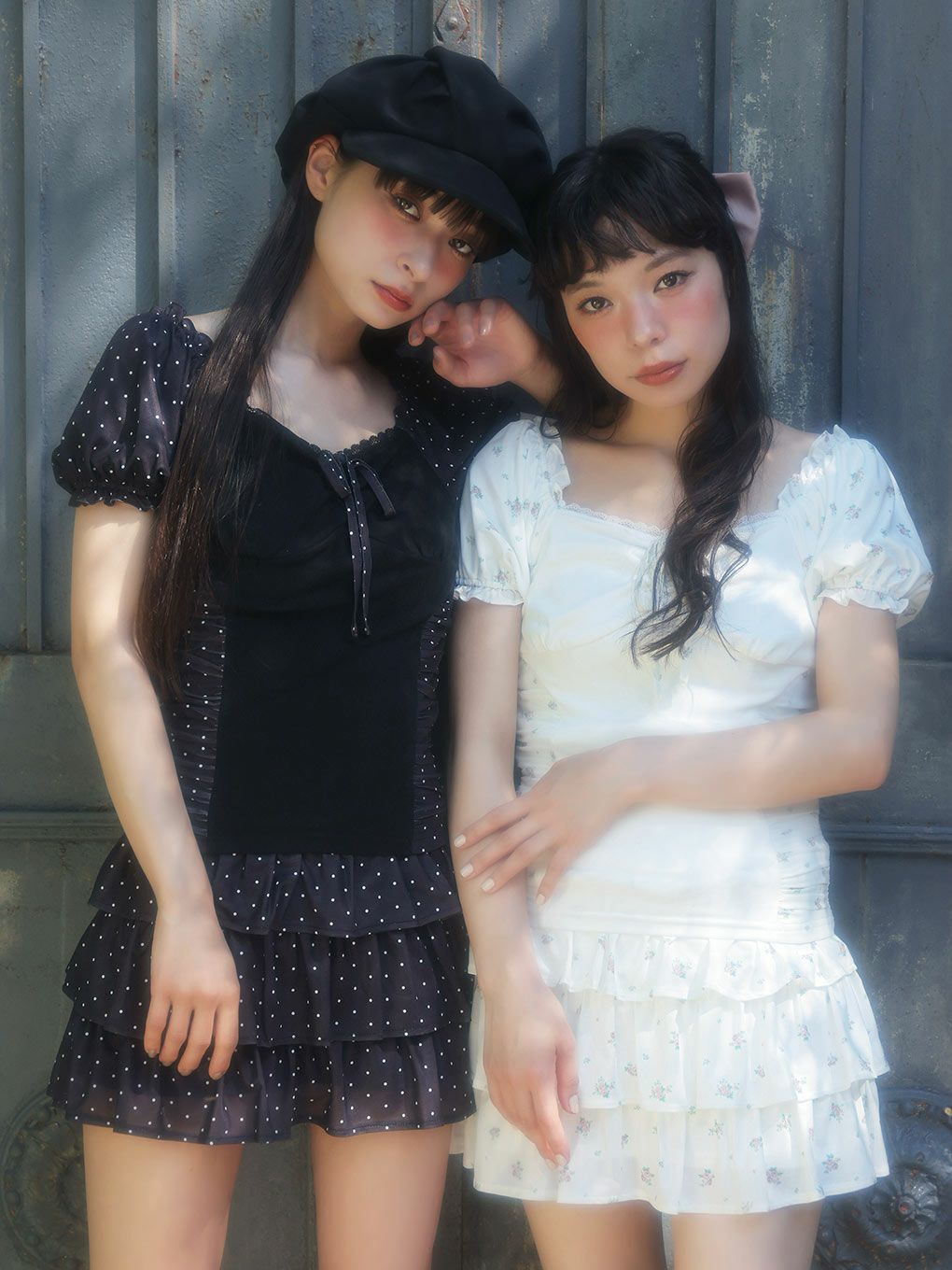 【BUBBLES】パターンガーリートップス