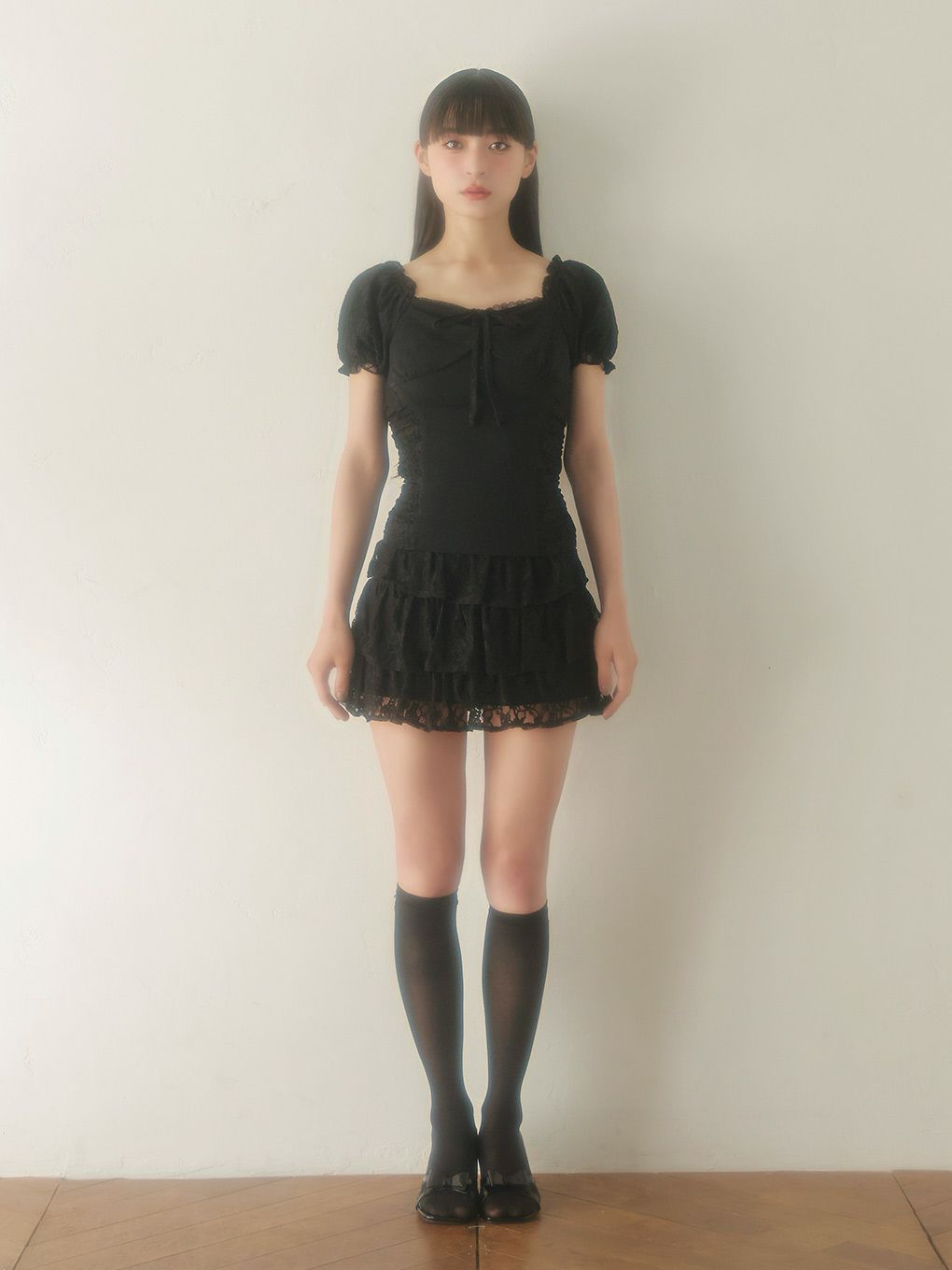 【BUBBLES】パターンガーリートップス