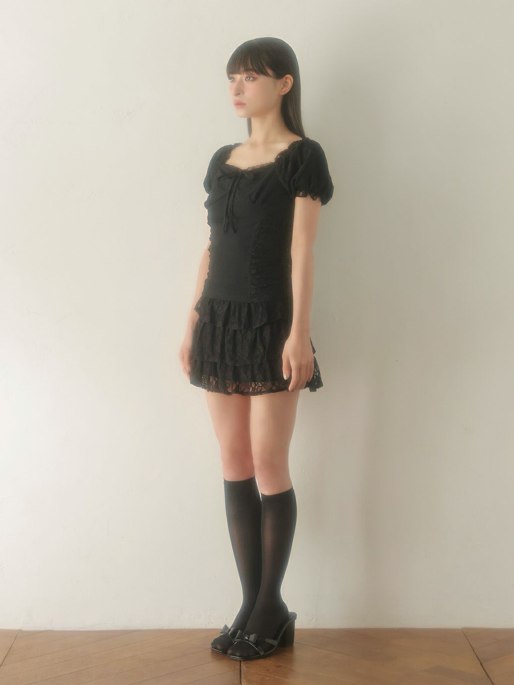 【BUBBLES】パターンガーリートップス