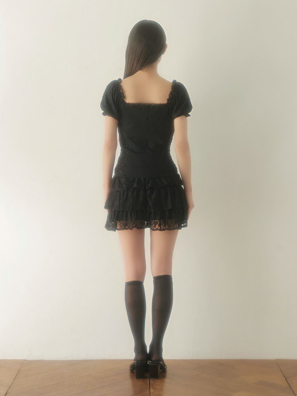 【BUBBLES】パターンガーリートップス