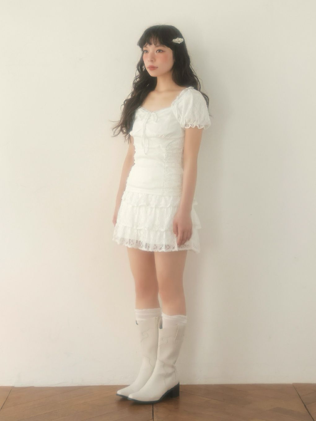 【BUBBLES】パターンガーリートップス