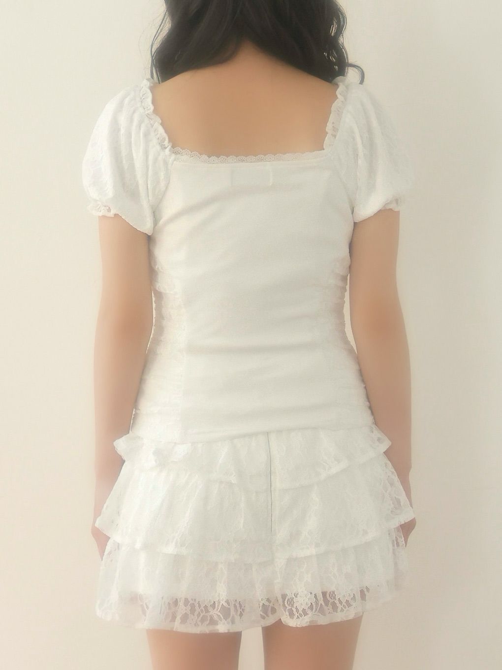 【BUBBLES】パターンガーリートップス