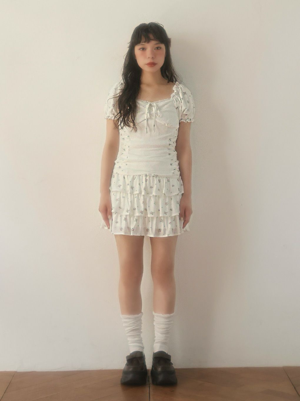 【BUBBLES】パターンガーリートップス