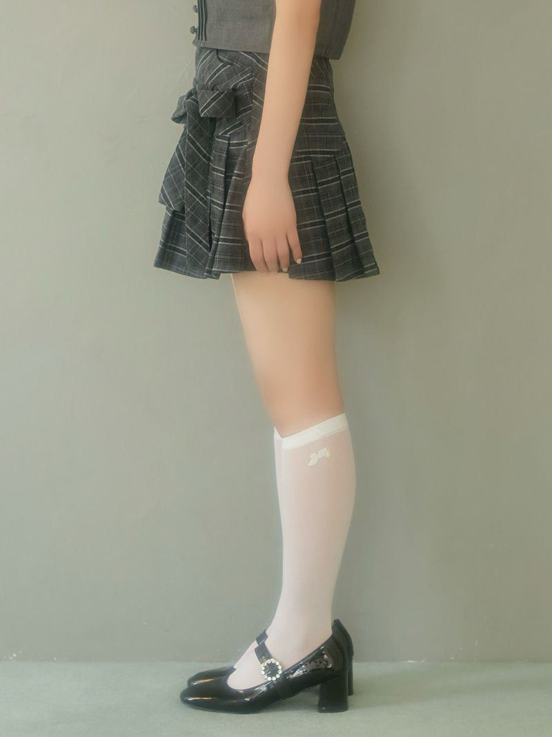 BUBBLES】リボンプリーツスカパン | sparkling mall online store