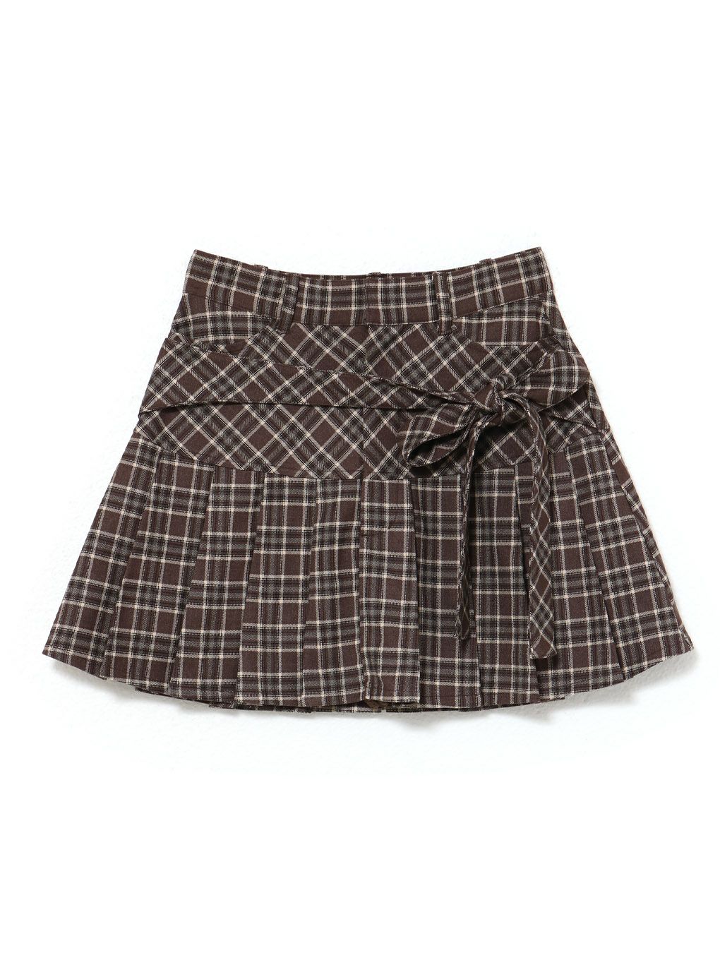 【BUBBLES】リボンプリーツスカパン