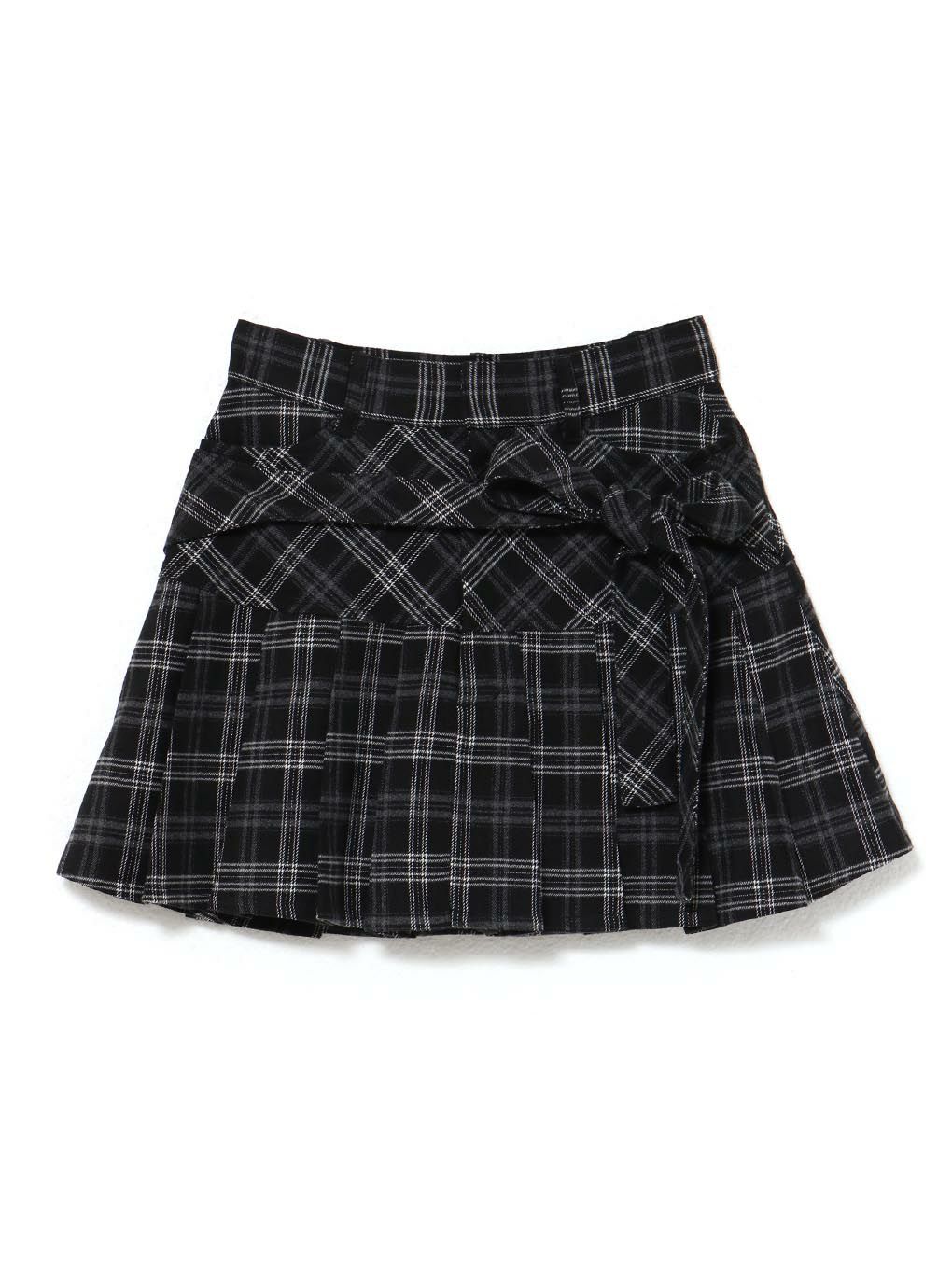 【BUBBLES】リボンプリーツスカパン