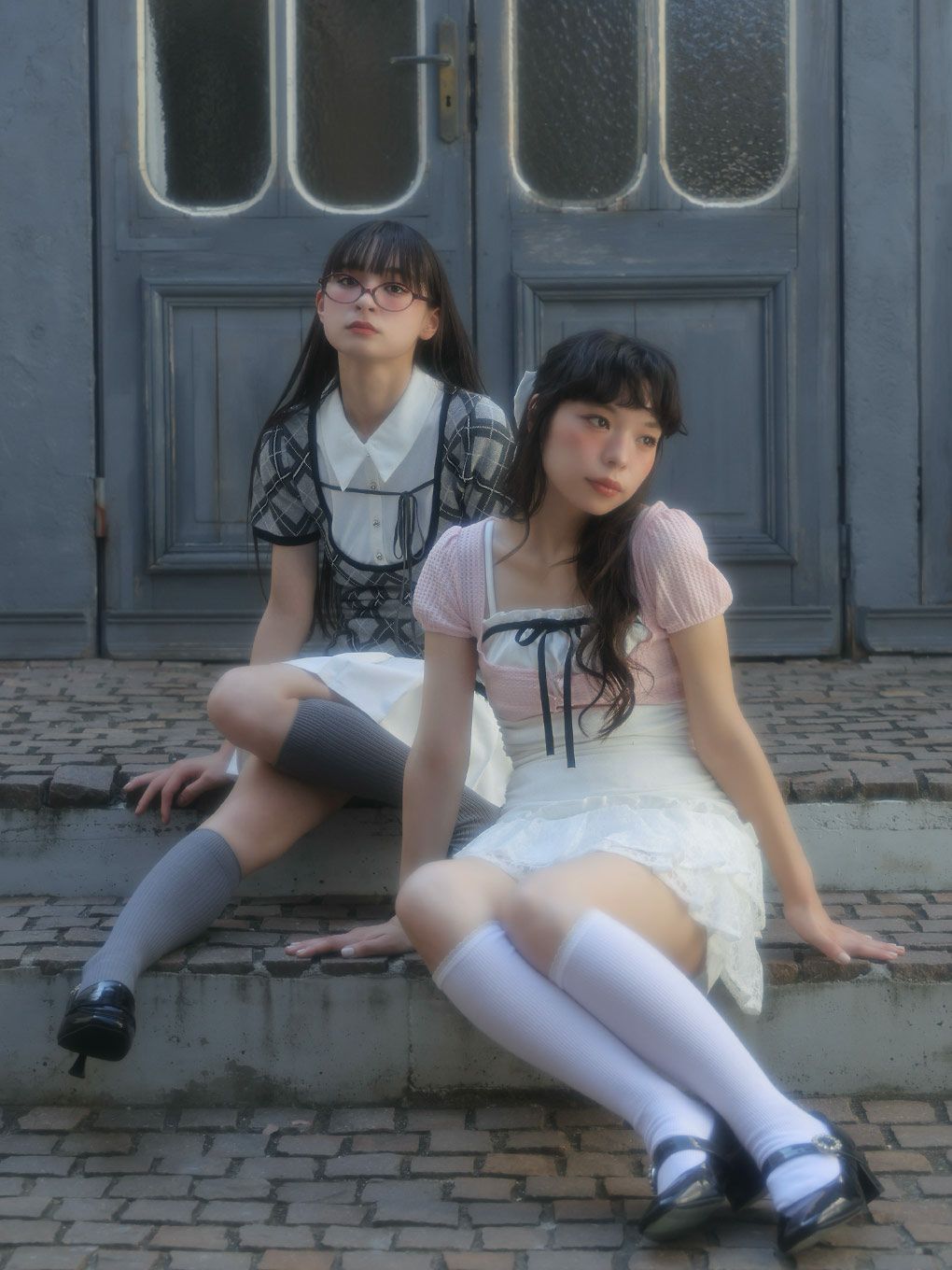 【BUBBLES】レースリボンアンサンブル