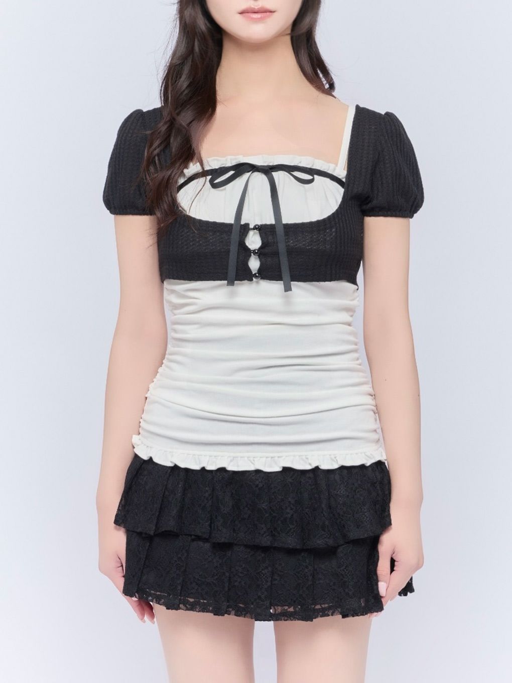 【BUBBLES】レースリボンアンサンブル