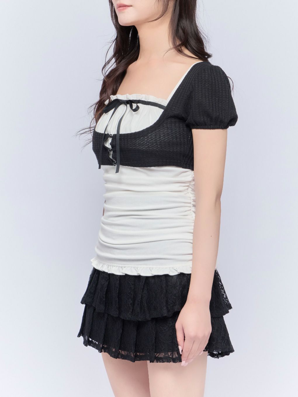 【BUBBLES】レースリボンアンサンブル