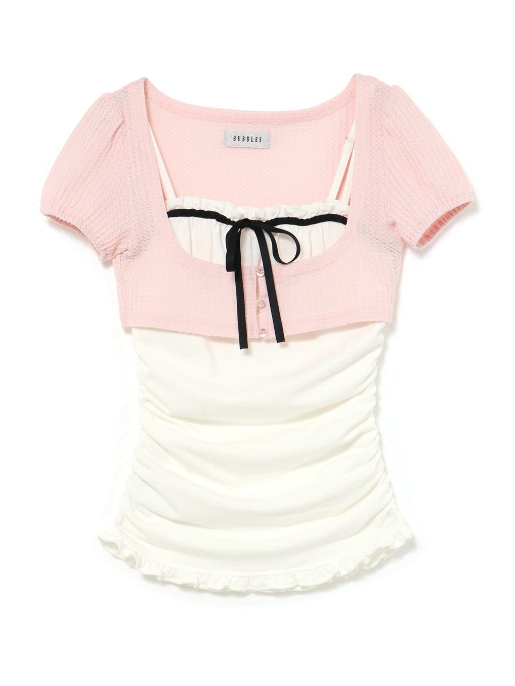 【BUBBLES】レースリボンアンサンブル