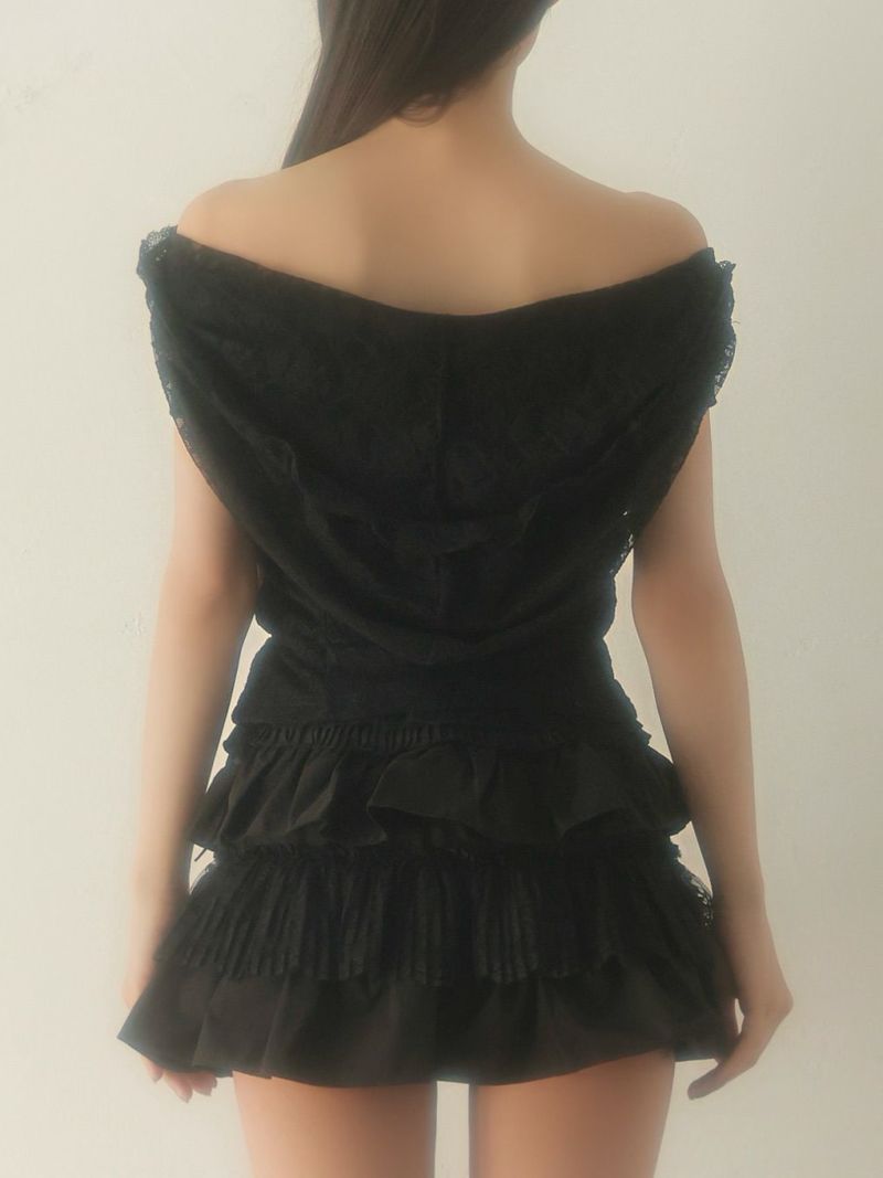 bubbles レースフーディートップス グレー KNIT | sparkling mall online store