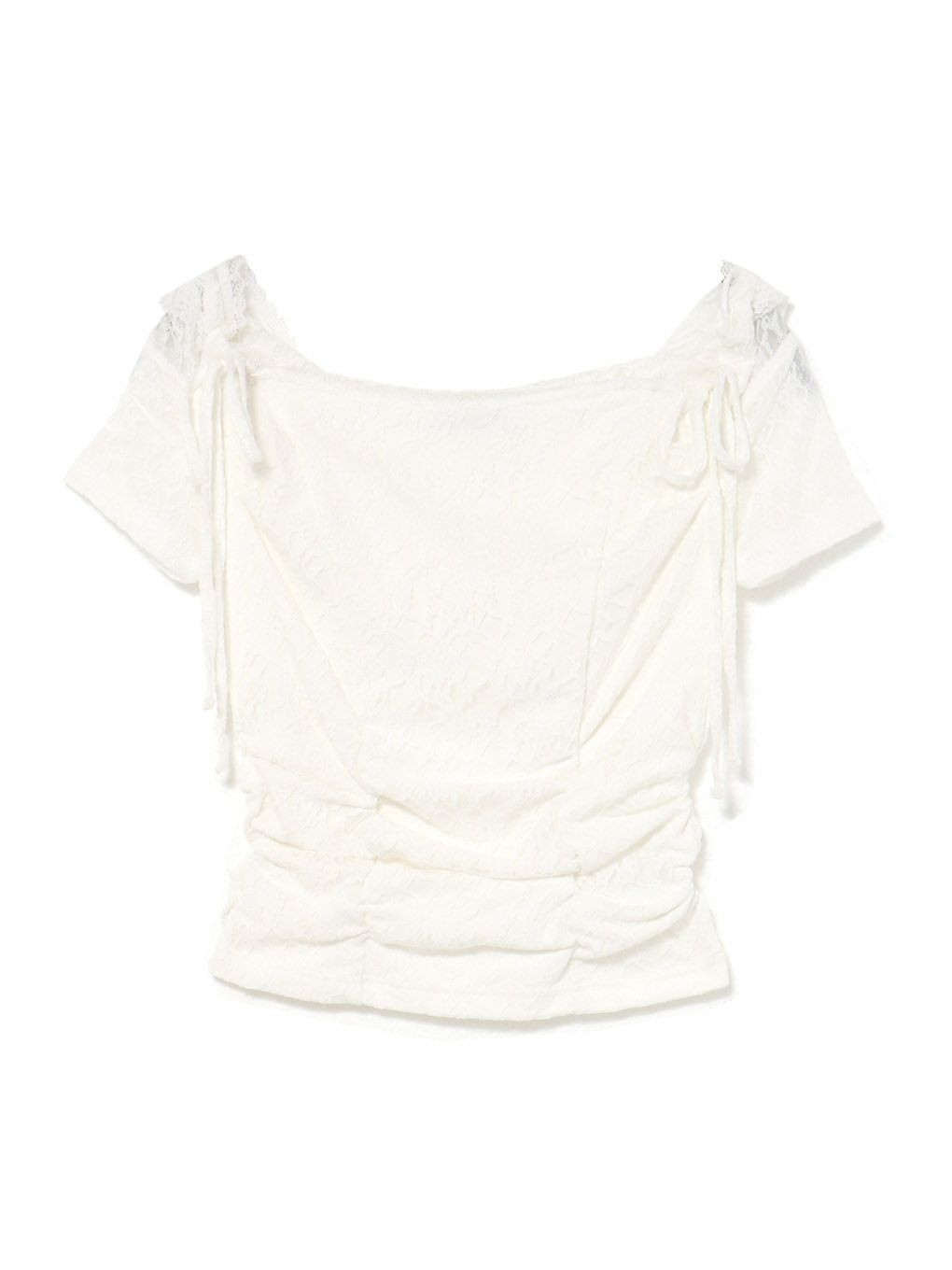 【BUBBLES】レースフーディートップス