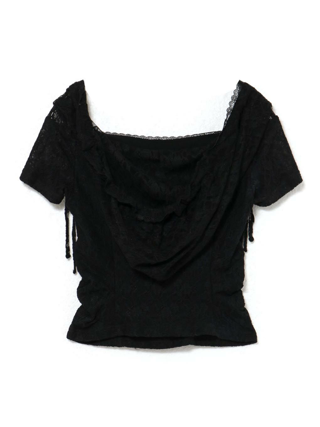 【BUBBLES】レースフーディートップス